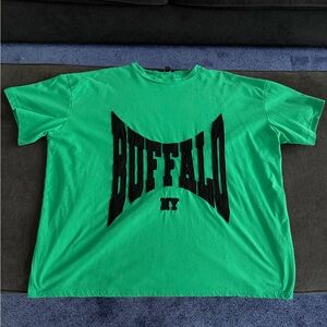 Green Buffalo NY Graphic Tee